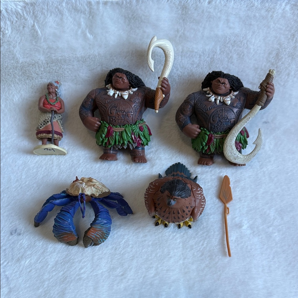 Moana Movie Figurines